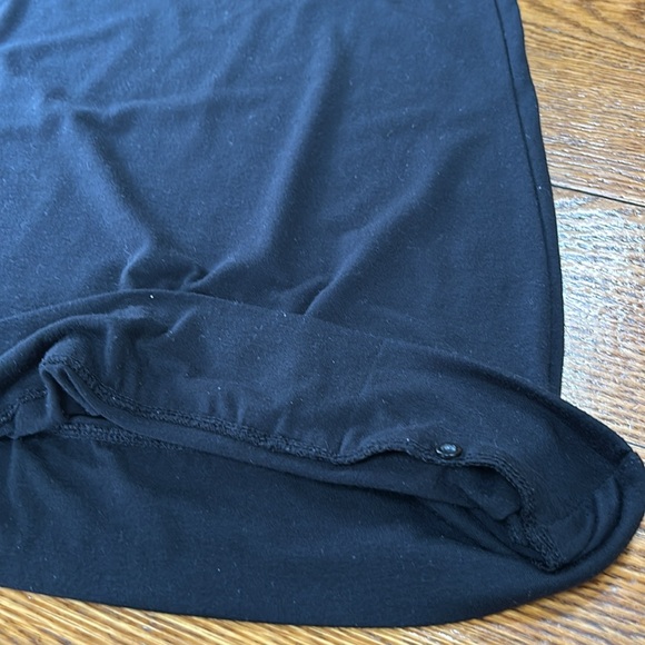 Alpine Design black tank dress with tucked bodice. Size Small.  Good condition. - Picture 4 of 10